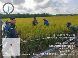 Melalui  FFD CSA buktikan Produktivitas Petani Banyuasin Meningkat