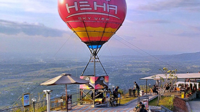 HeHa Sky View, wisata Jogja yang viral di TikTok.