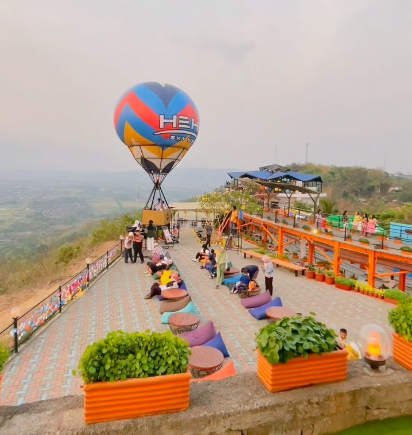 HeHa Sky View, wisata Jogja yang viral di TikTok.