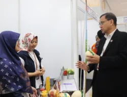 Tampilkan Produk Andalan Petani Muda Sulsel, Stand Kementan di IPORICE EXPO Ramai Pengunjung